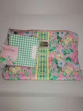 Lilly Pulitzer Tech Pouch Set New With Tags